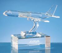 Thumbnail for 20.5cm Optical Crystal Plane Award 